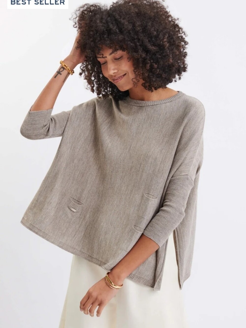 NWT MERSEA Catalina Dolman Sweater OS